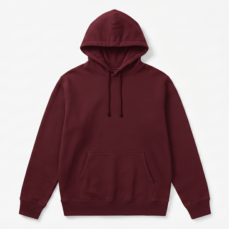 Burgundy Arca Hoodie